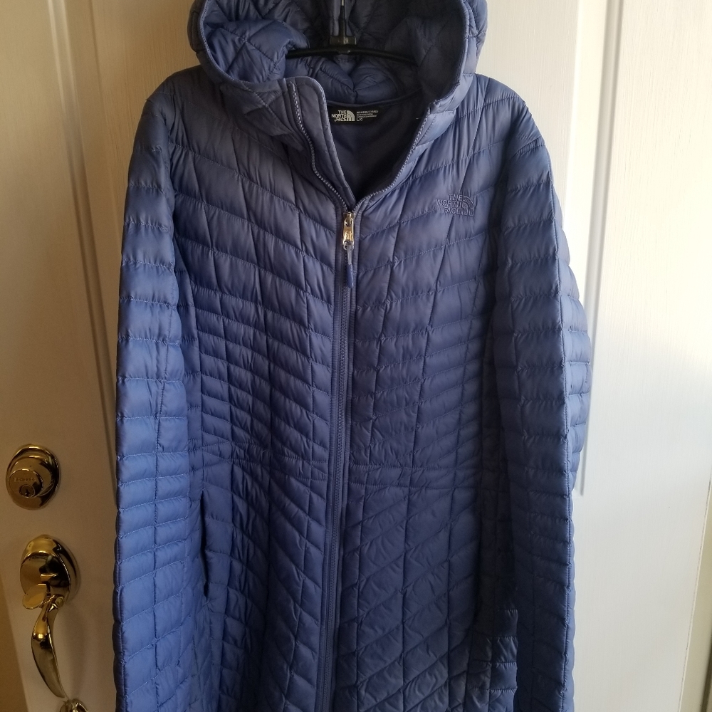 North Face mid-length coat
